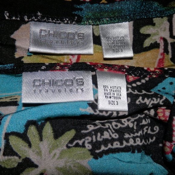 NWOT Chicos 3 Travelers Twinset Jacket Top H487 - Picture 12 of 12